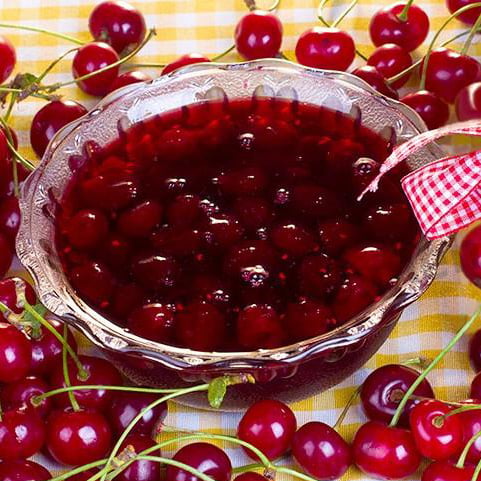 Homemade сherry jam 0.5 l - Домашнее вишневое варенье 0,5 л
