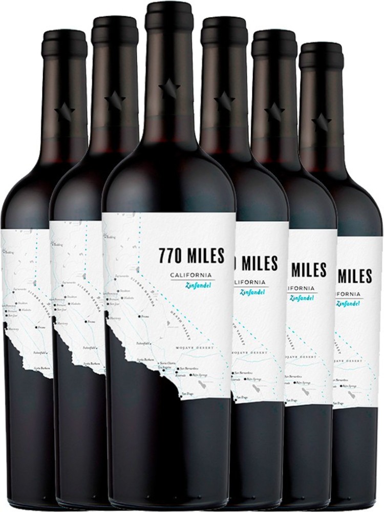 Вино 770 Miles Zinfandel White 