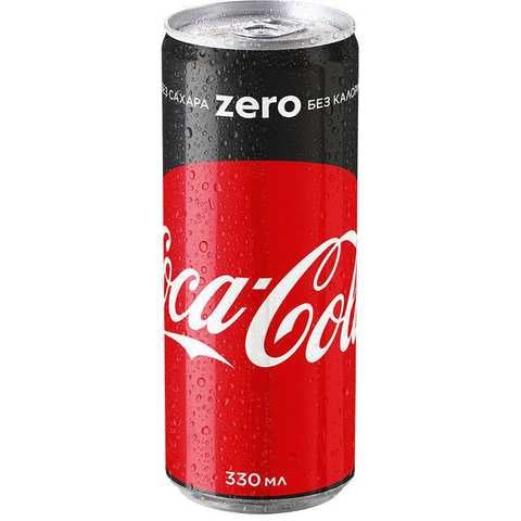 Coca Cola Zero ж/б