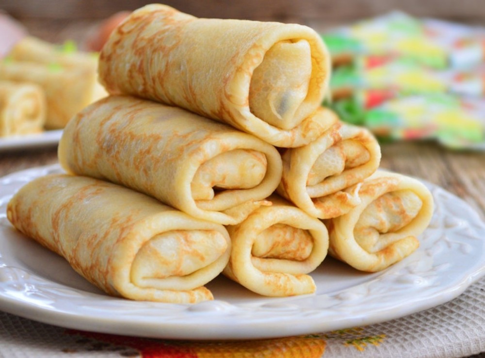 Млинці з м'ясом 
