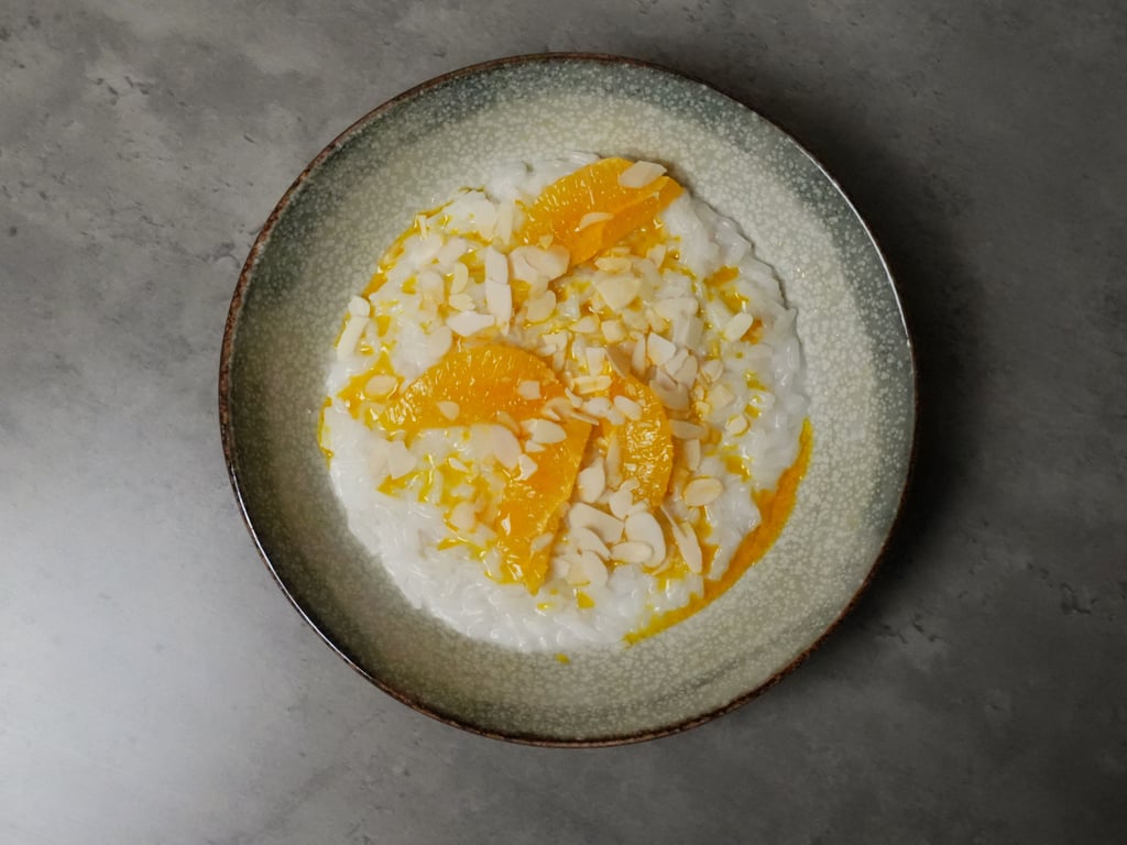 Рисова каша на кокосовому молоці