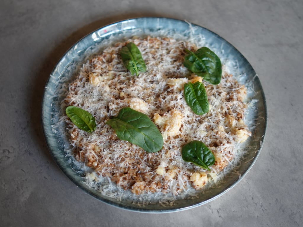 Сирна гречка з цвітною капустою