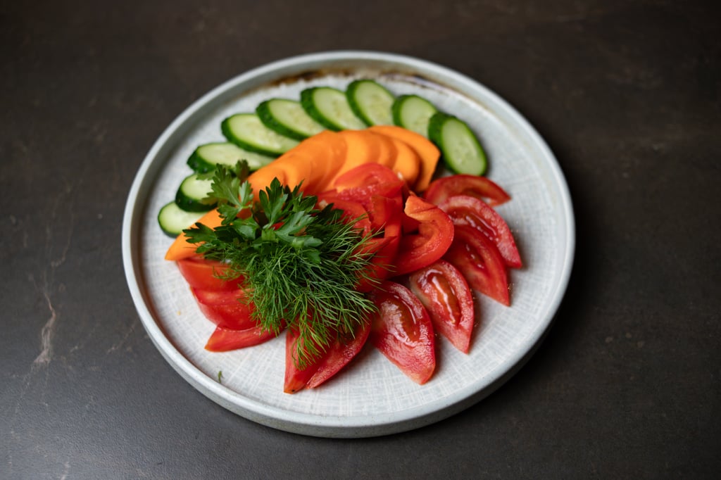 Овочева тарілка 