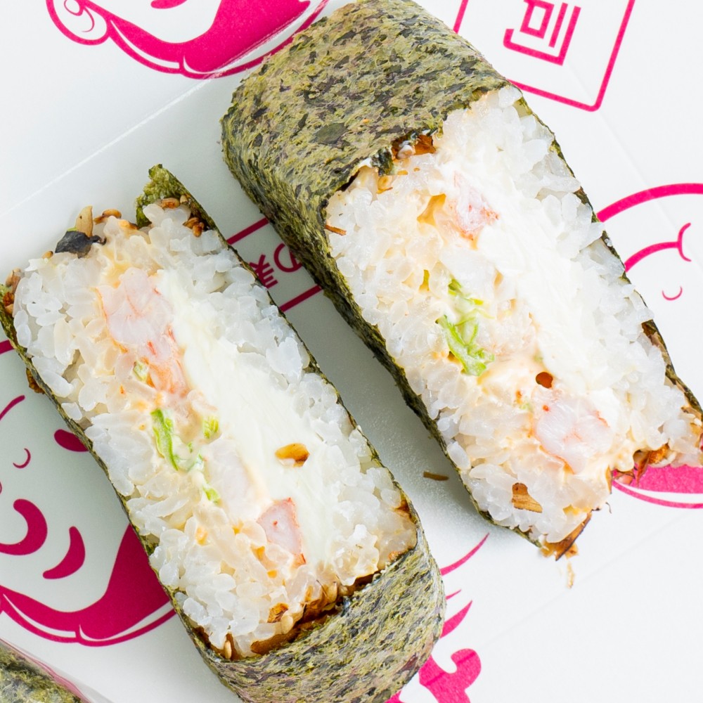 Онігірі креветка 130г-)