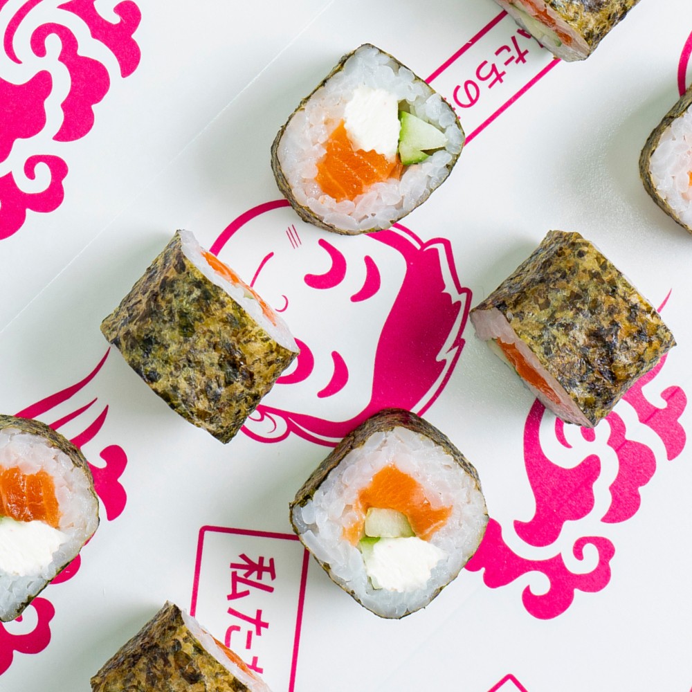 макі лосось огірок150г*