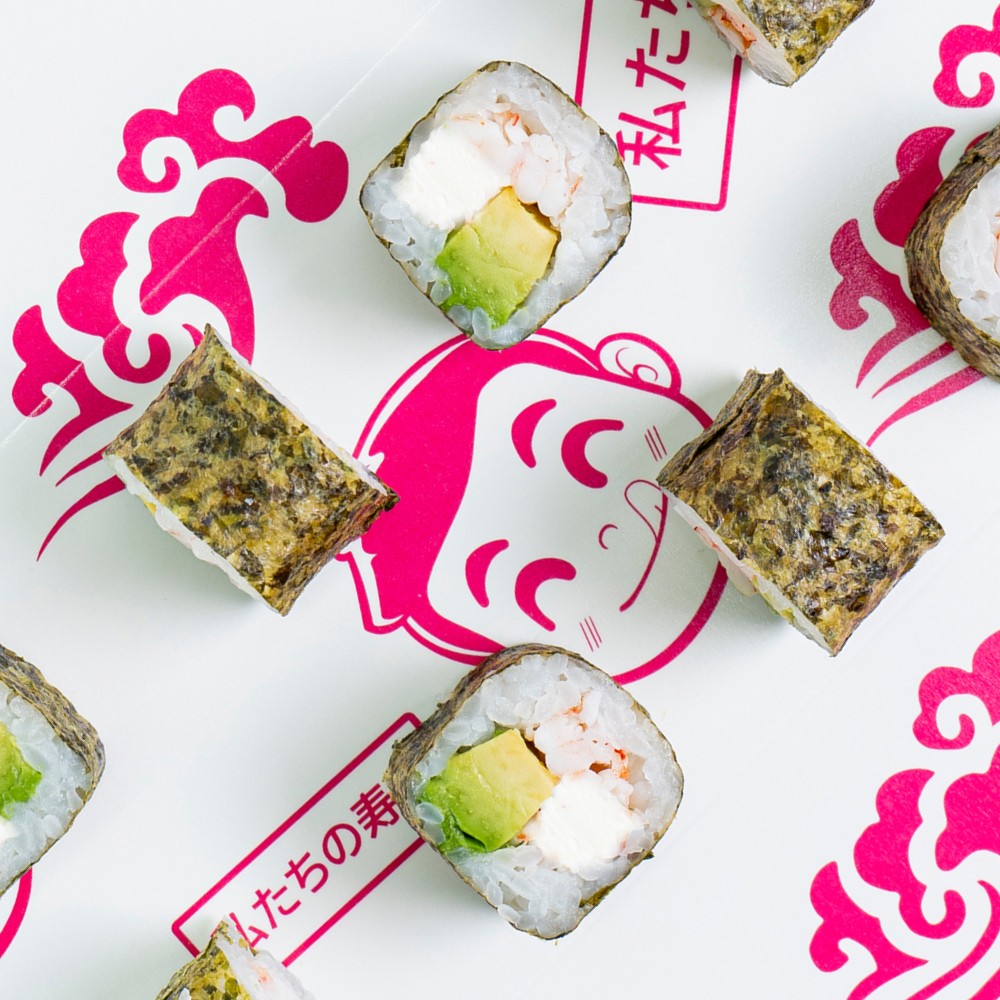 макі креветка авокадо150г*