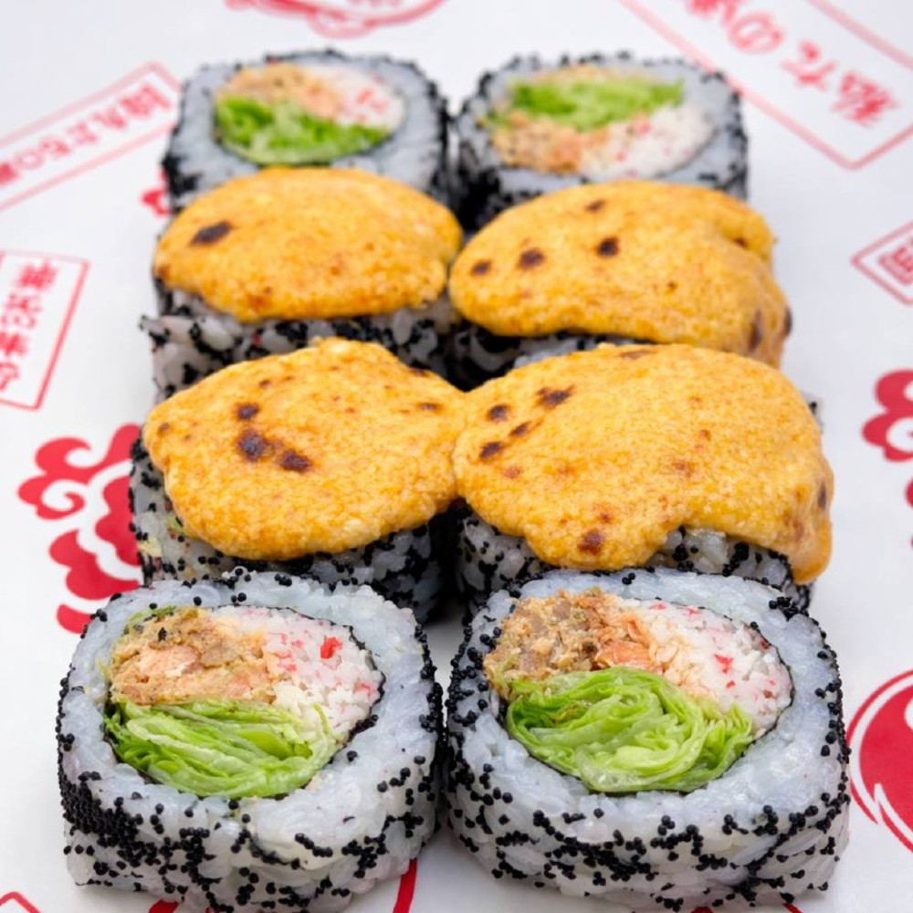 запечений з лососем 350г