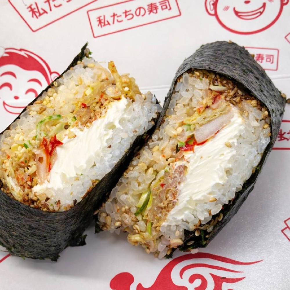 Онігірі з капустою кімчі 130г