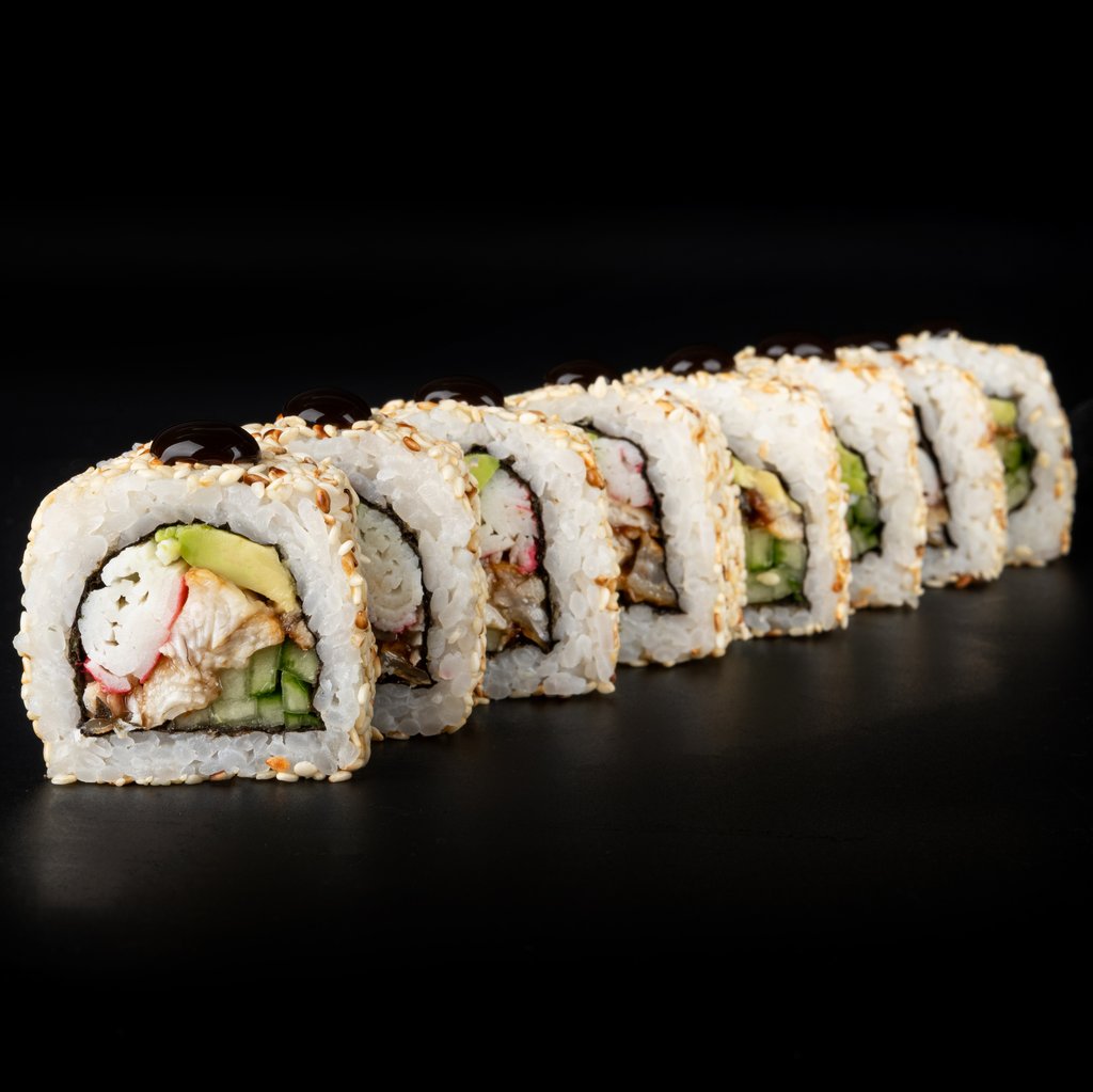 Рол Каліфорнія з вугрем