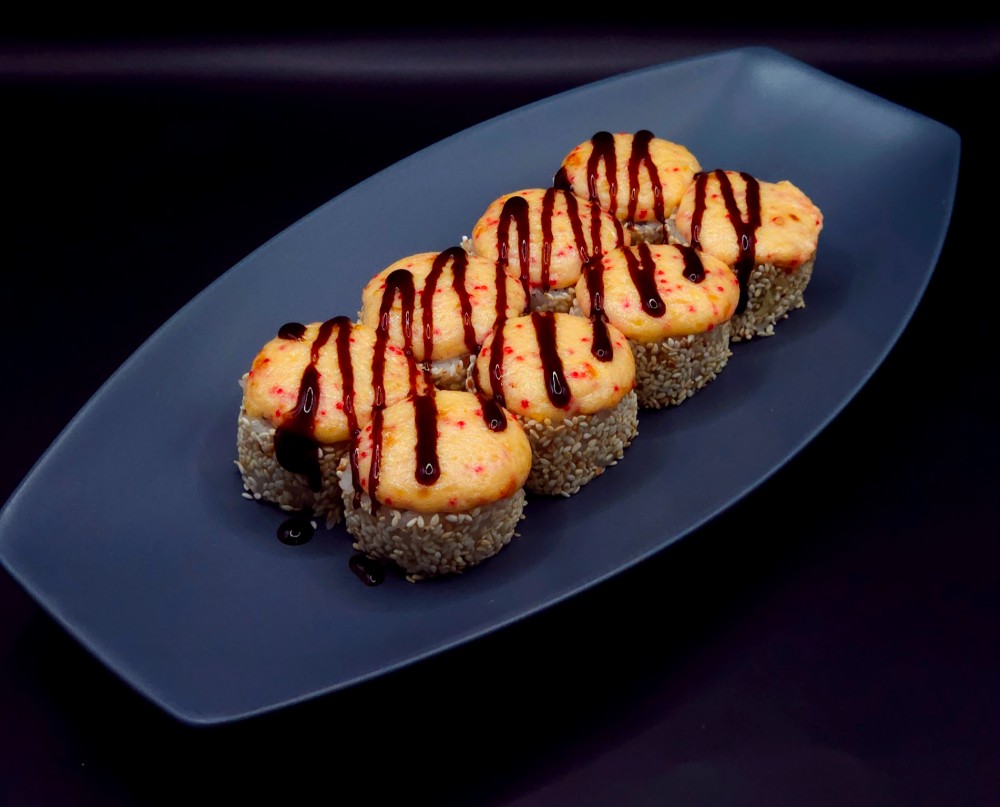 Запечений рол з сніжним крабом