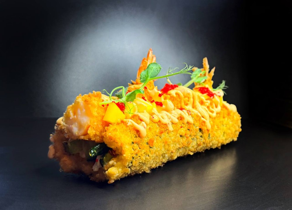 Рол-дог з креветкою