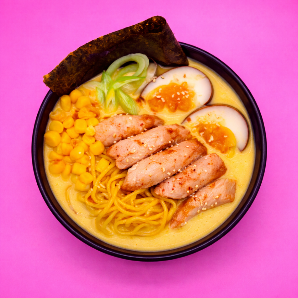 Рамен вершквий з курочкою глово