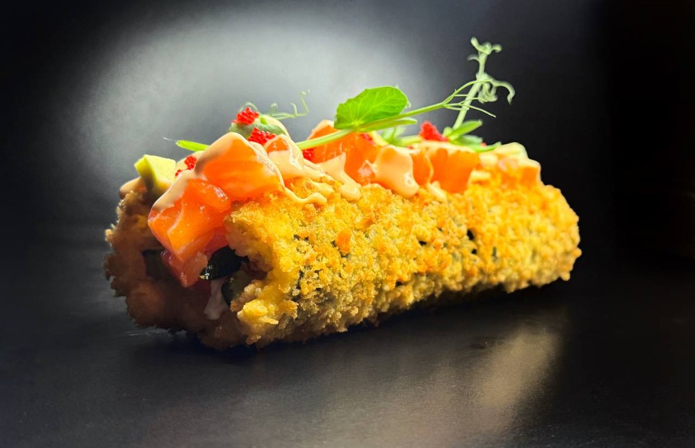 Рол-дог з лососем