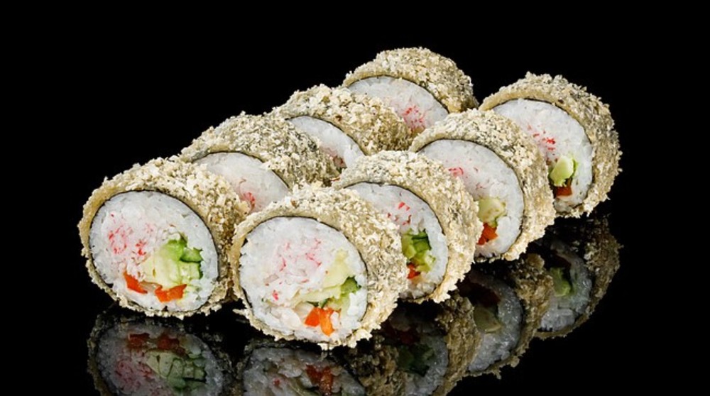 Рол темпура з крабом