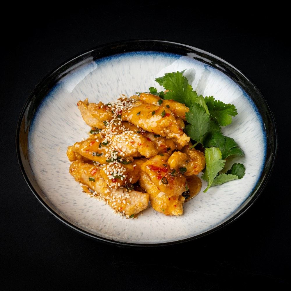 Курочка в гостро-солодкому соусі