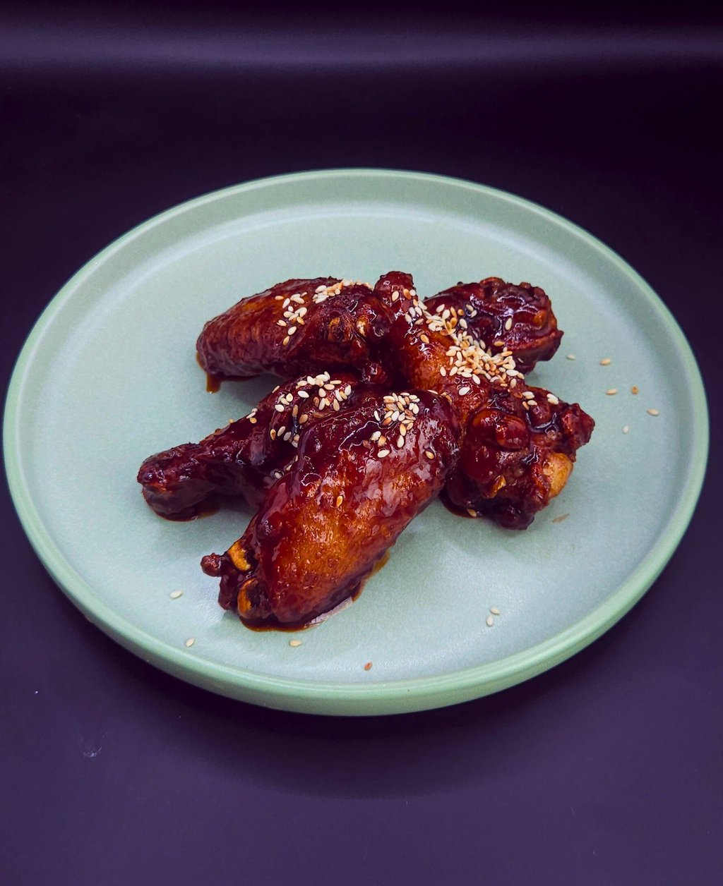 Курячі крильця в соусі теріякі