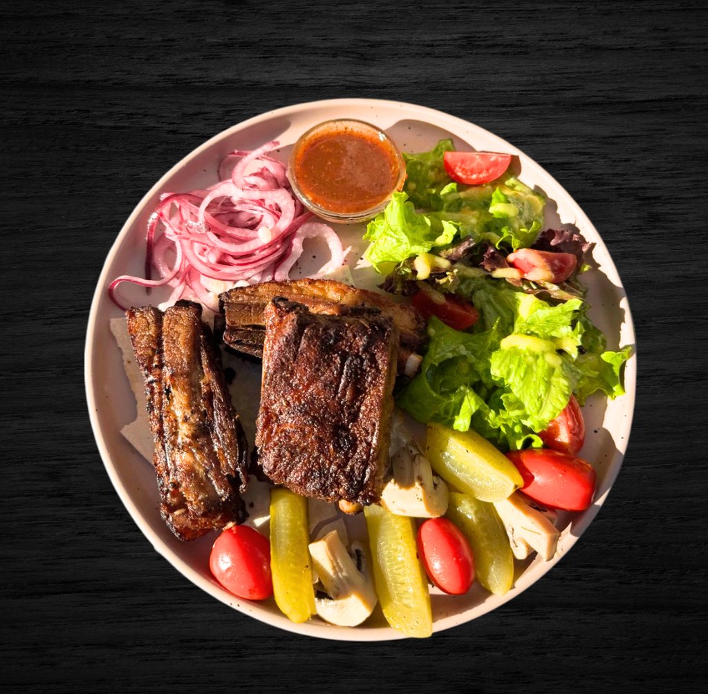 Соковиті реберця зі свинини