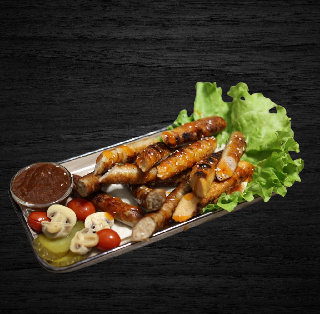 Ковбаски  гриль з паприкою