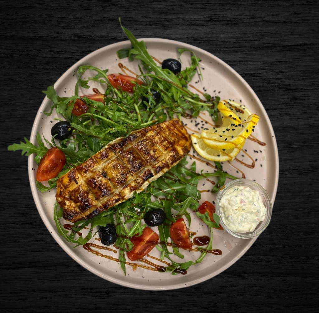 Лосось гриль