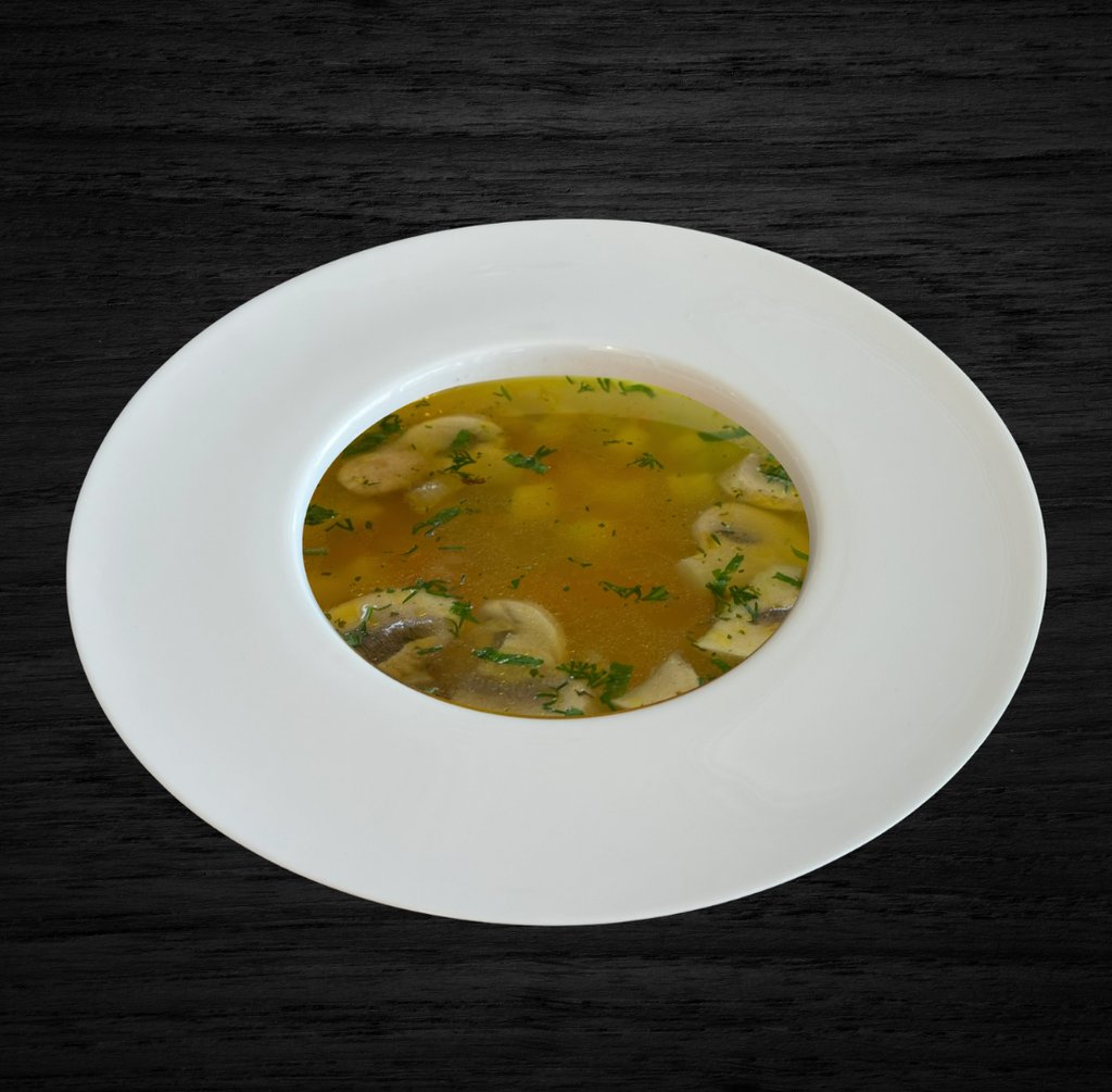 Овочевий бульйон з вермішеллю