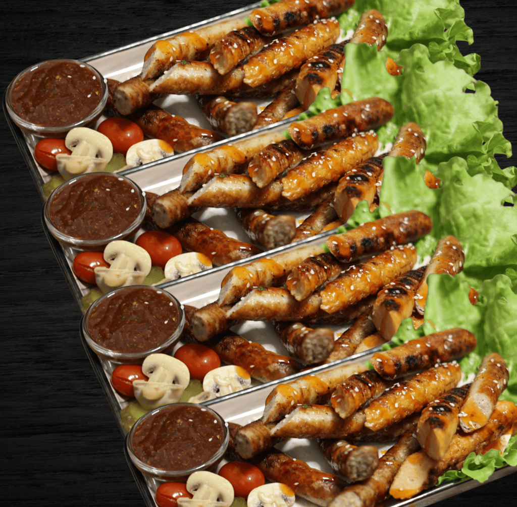 Сет Ковбасок на  грилі