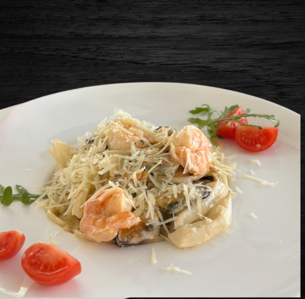 Паста з морепродуктами