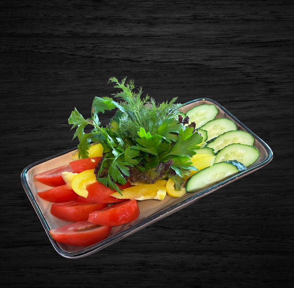 Овочева тарілка