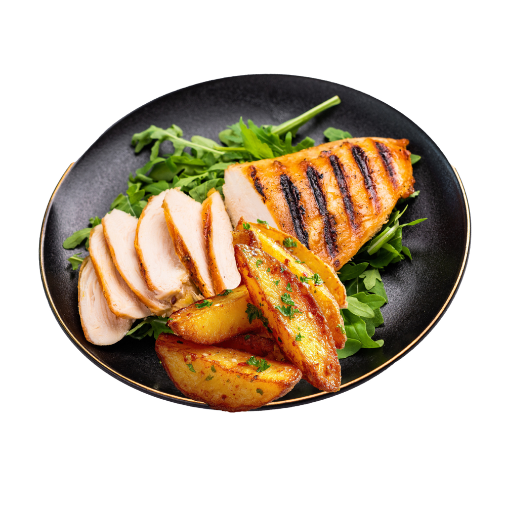 куряче філе з картоплею по селянські