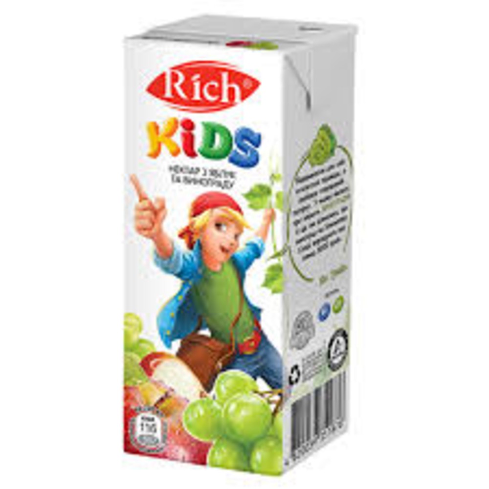 Сік Річ Kids 0,2л  в асорт. Т