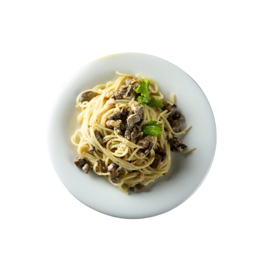 Сирна паста з печерицями