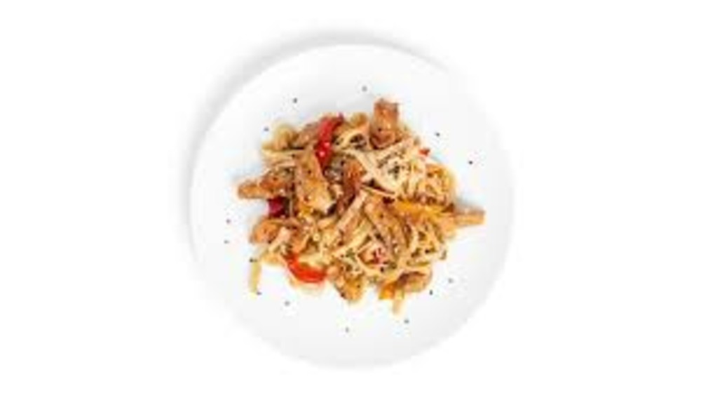 Рисова лапша з куркою