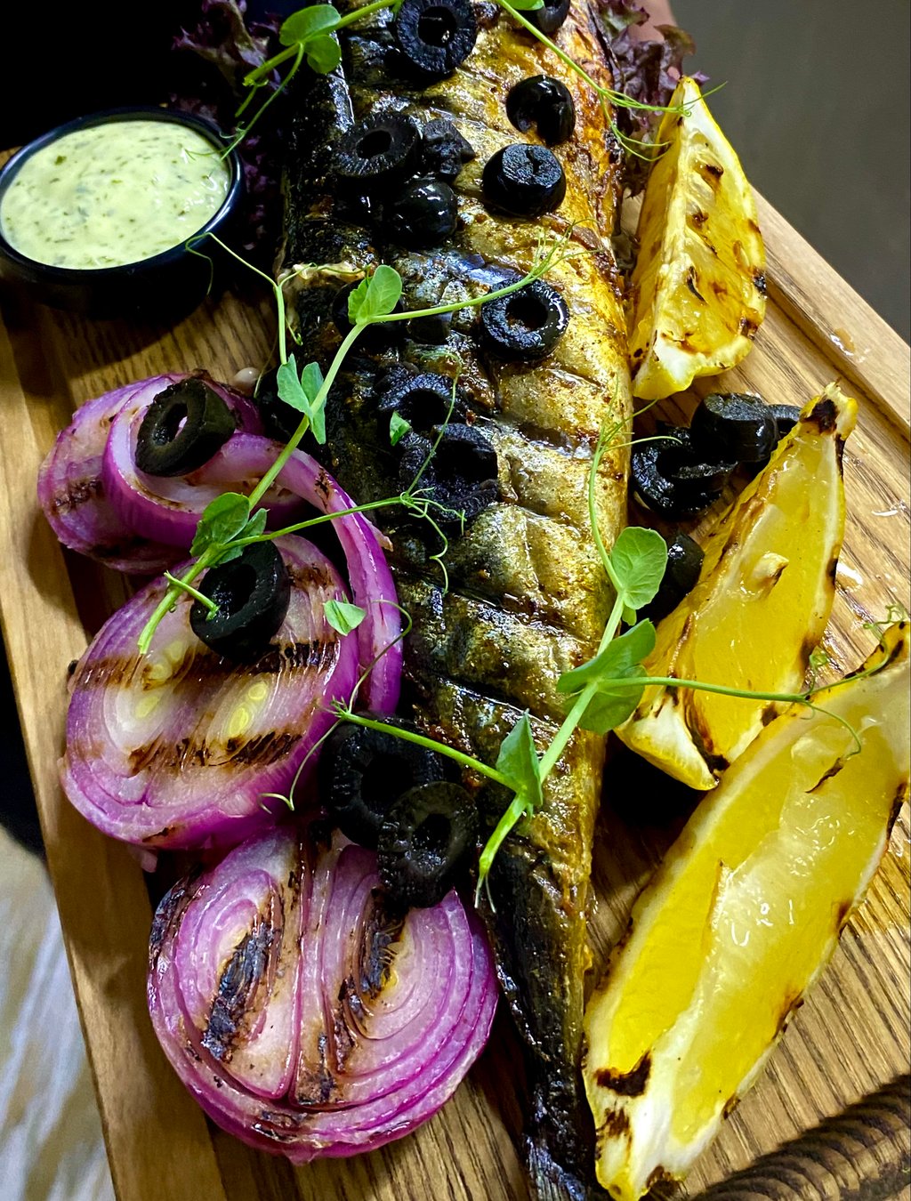 Скумбрія гриль