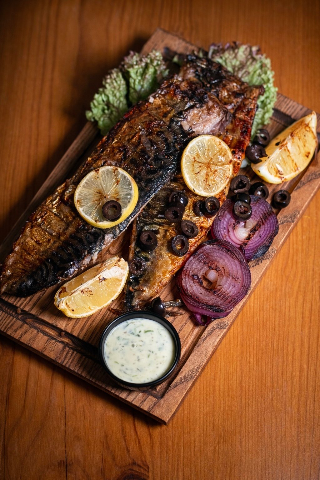 Скумбрія гриль