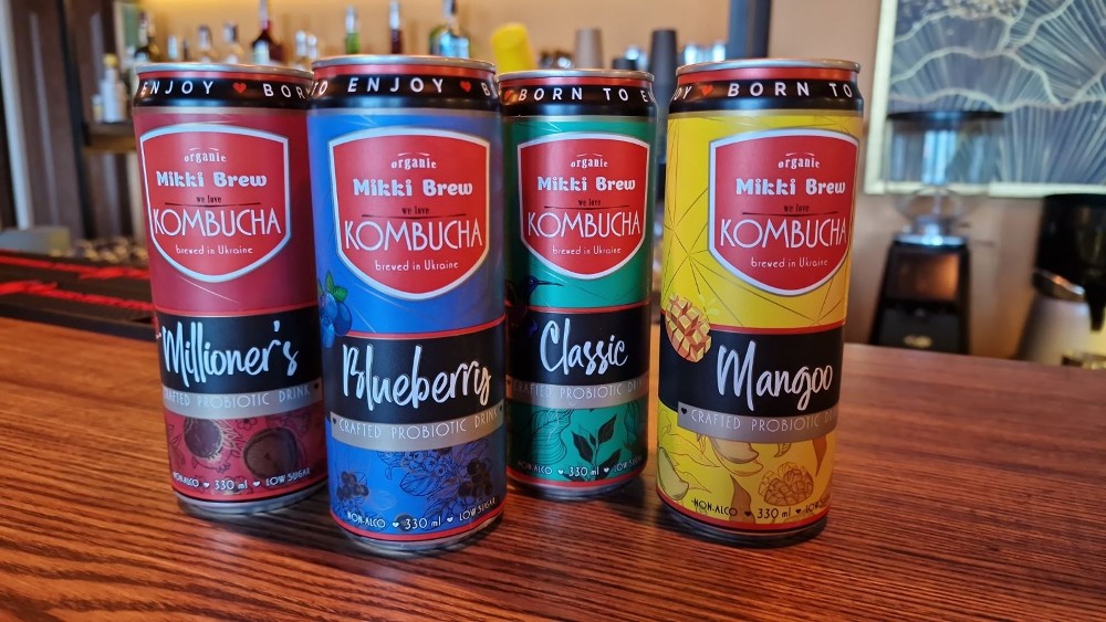 KOMBUCHA в асортименті