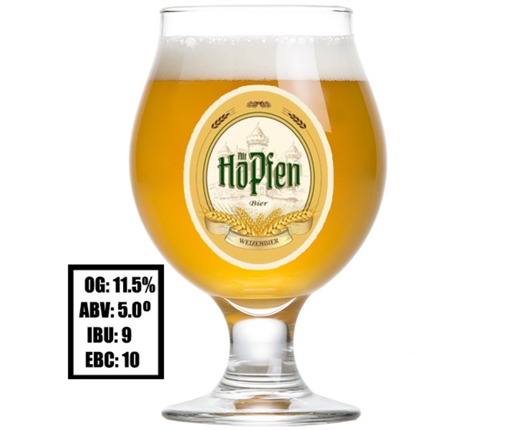 Пиво Alf Hopfen Weizenbier 