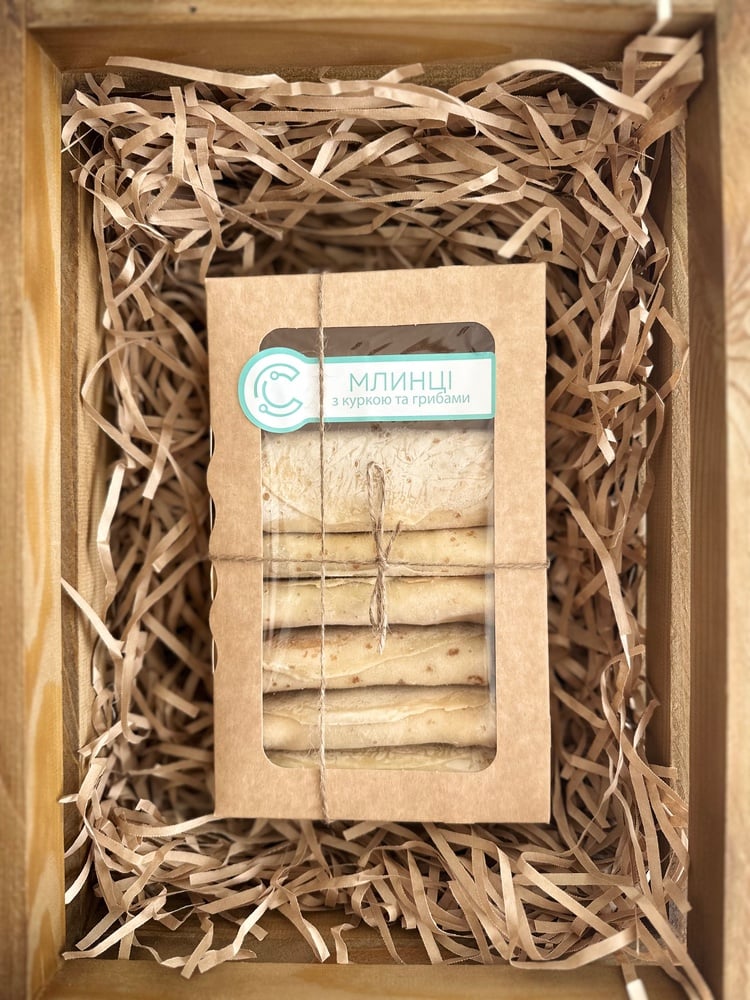 Млинці з куркою та грибами (400 г)