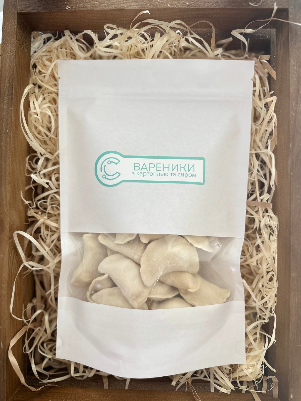 Вареники з картоплею та сиром ( 600 г)