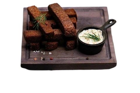 Гренки Чесночные с Соусом Тар-Тар