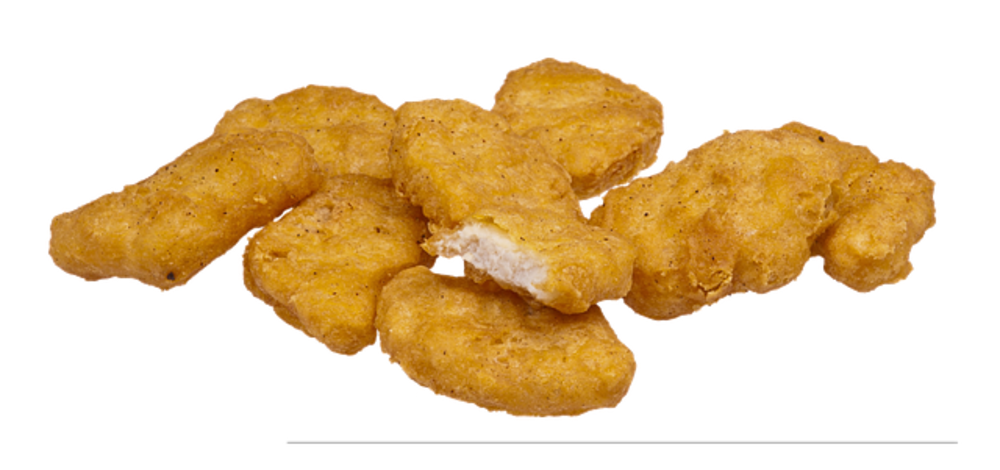 8 Piece Chicken Nuggets and chips