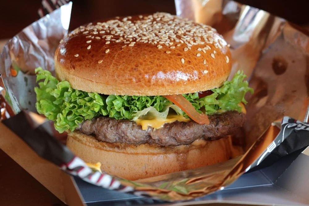 Kk harsh brown burger (Vegetarian)