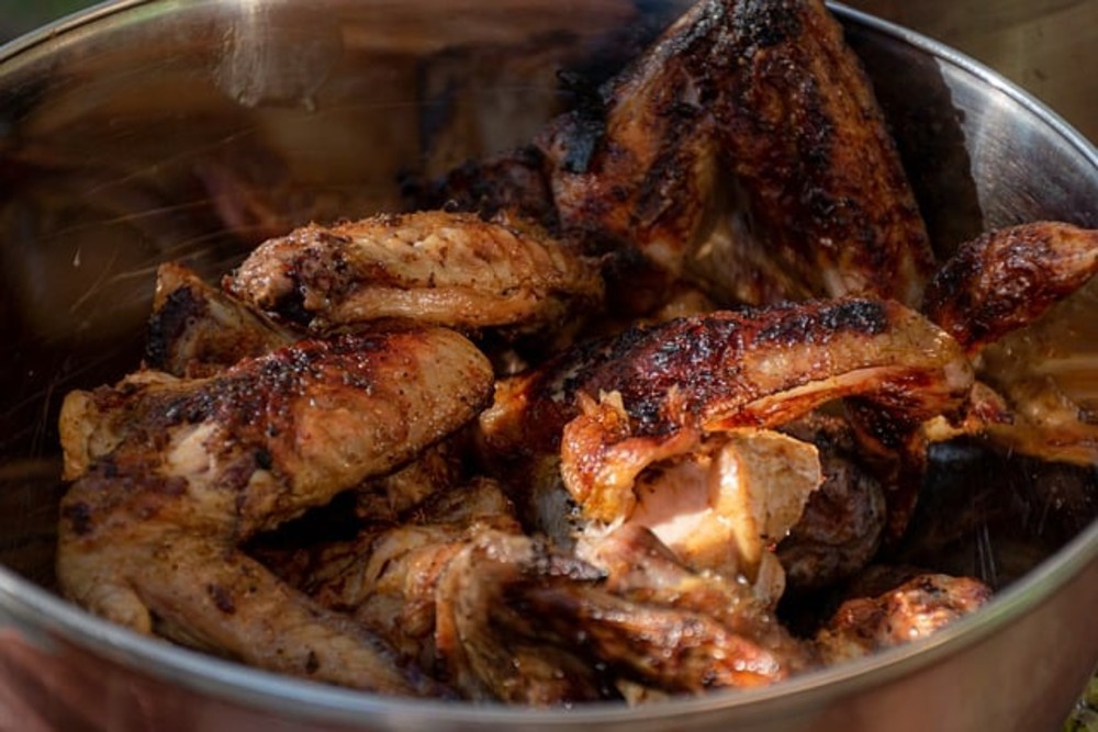 5 Piece Grilled Chicken Wings