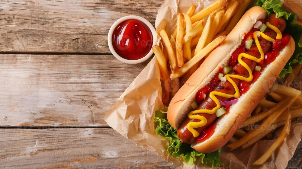 Hotdog with chips