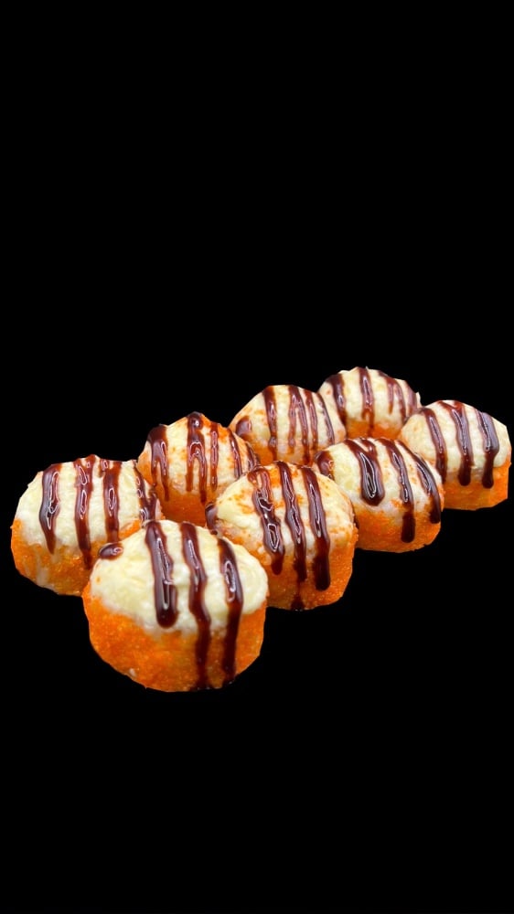 Запечений з креветкою та крабом 