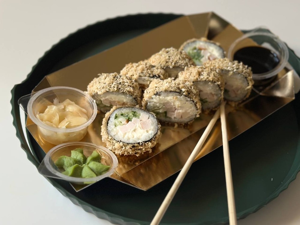 Темпура з копченою куркою (370г)