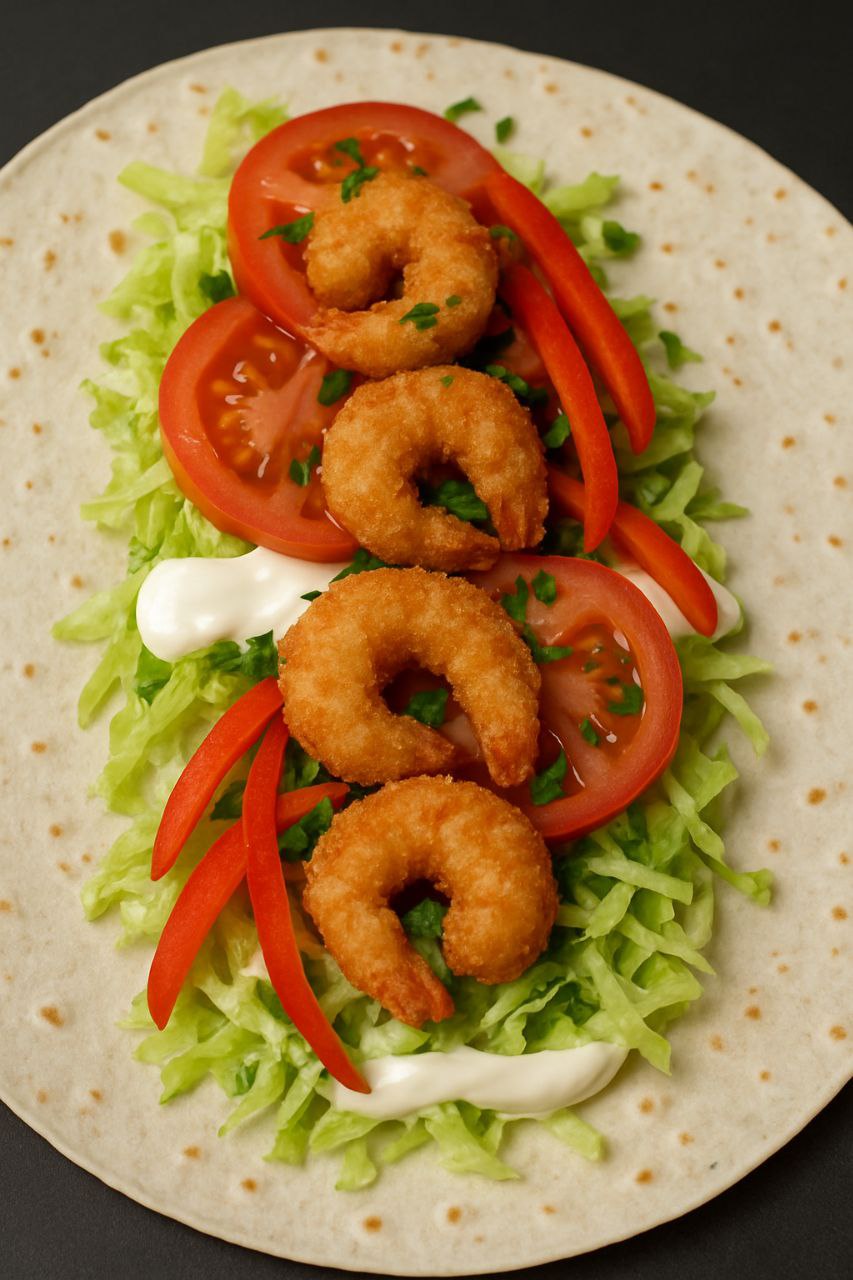 Шаурма с креветкою