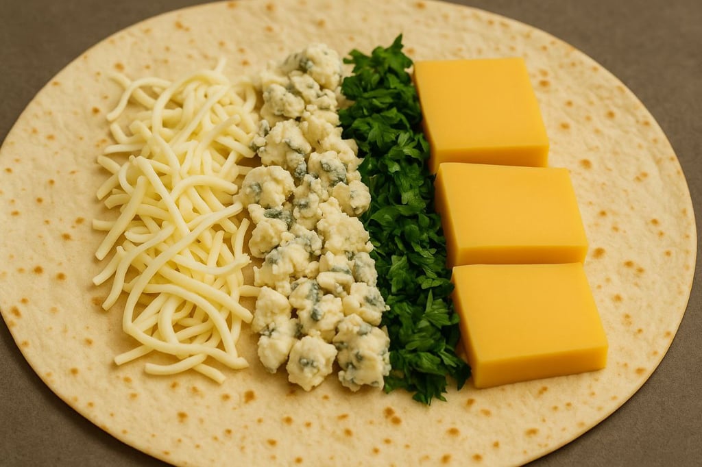 Три Сира в лаваші