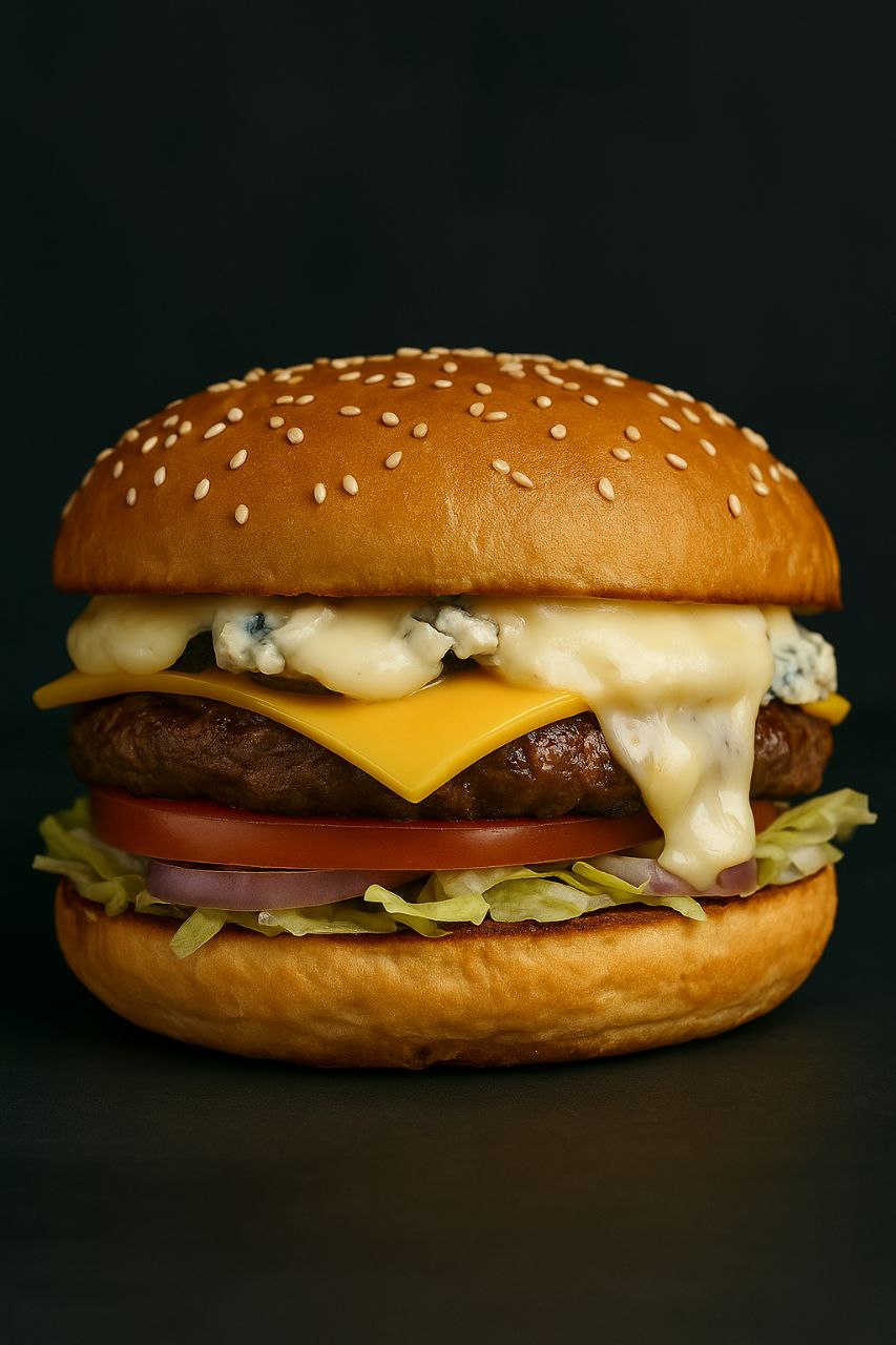 Сирний Бургер Яловичий 