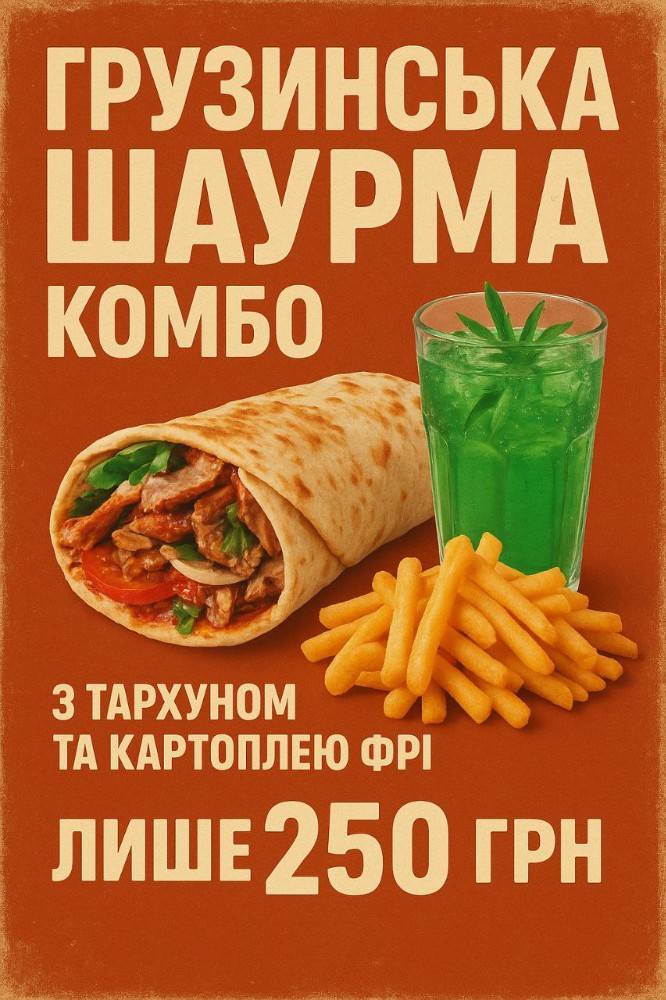 "Комбо грузинська шаурма"