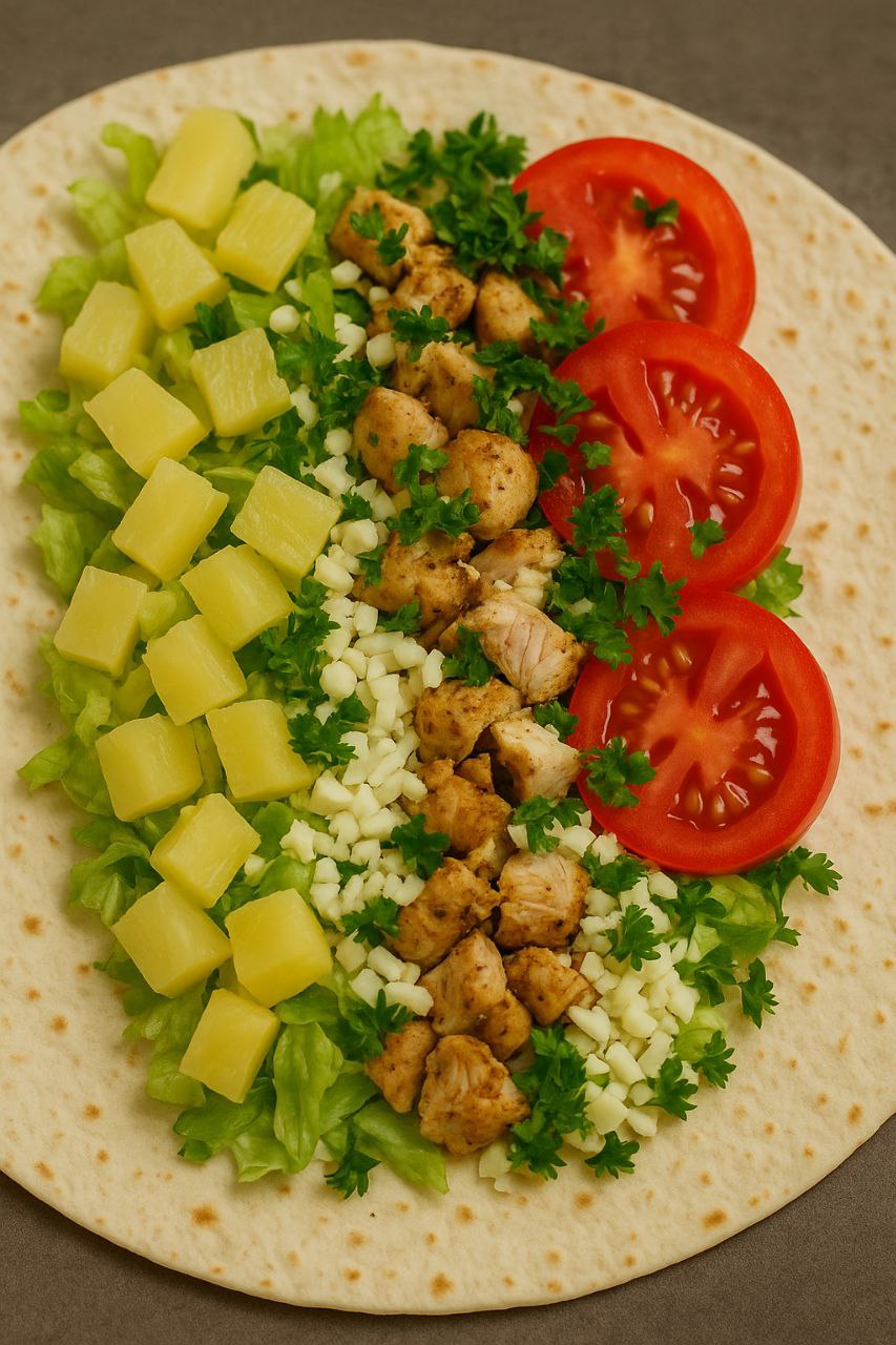 Гавайська з куркою