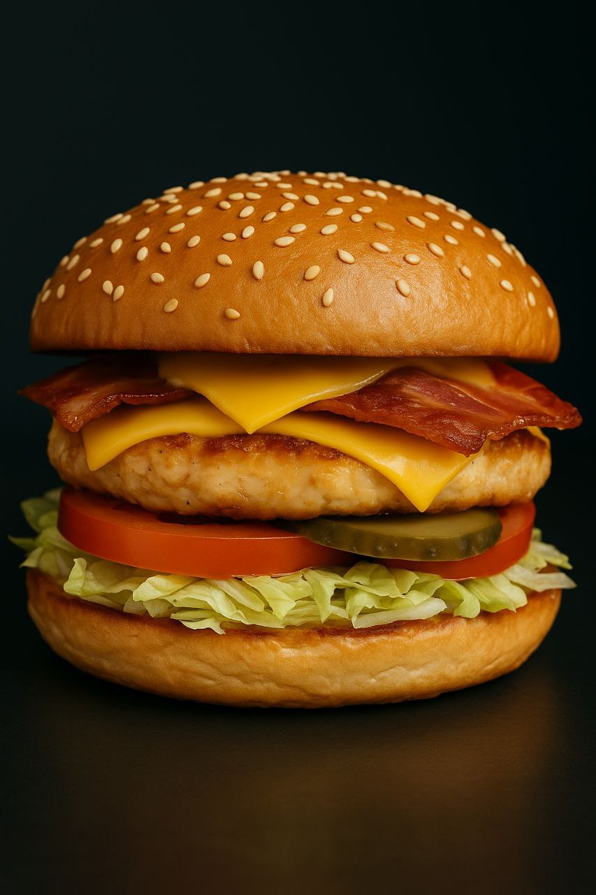 Бургер Фірмовий (Фудзі) з куркою